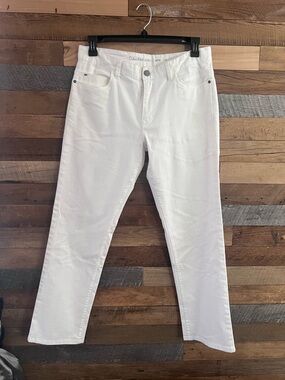 Calvin Klein Men’s White Jeans size W34 L 30